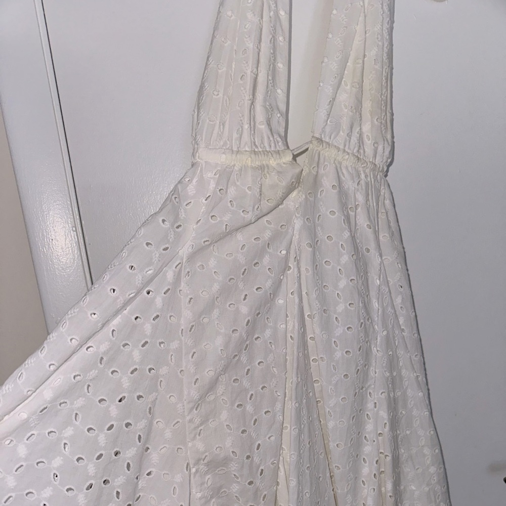 White halter Zara dress